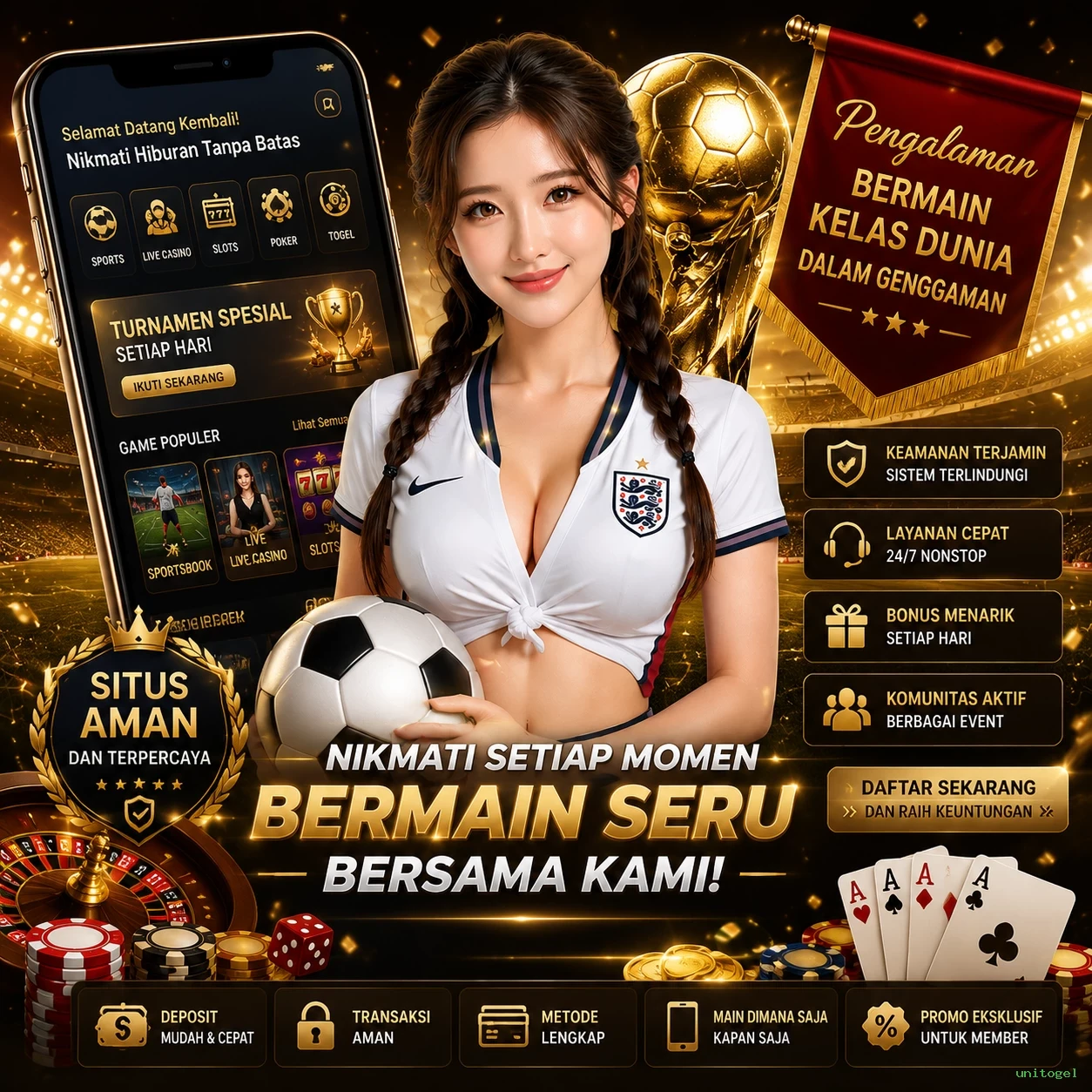 Cara Mendaftar dan Verifikasi Akun di unitogel